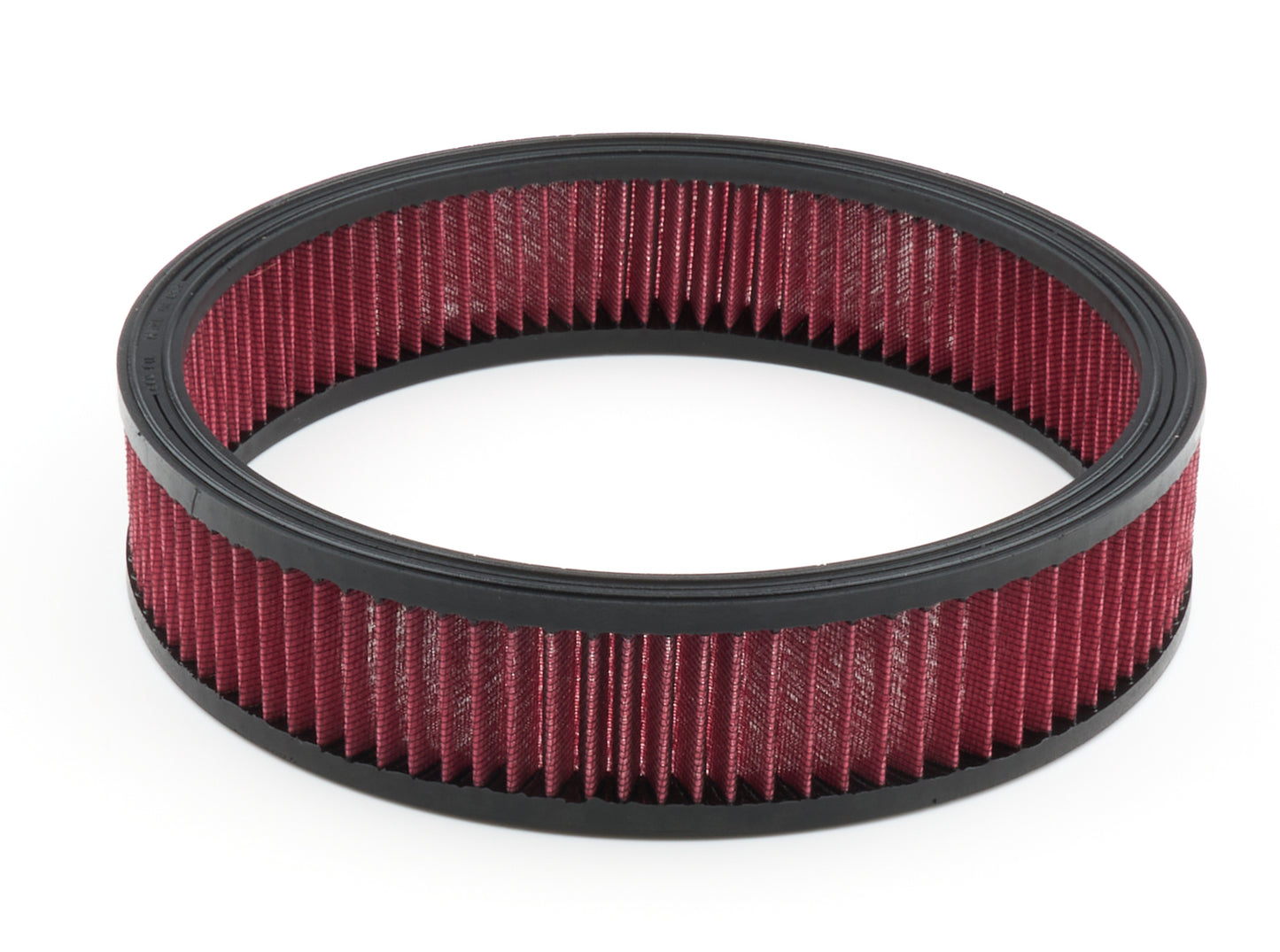 GREEN FILTER 14in x 3in Round Air Filter Red Air and Fuel Air Cleaners, Filters, Intakes and Components main image