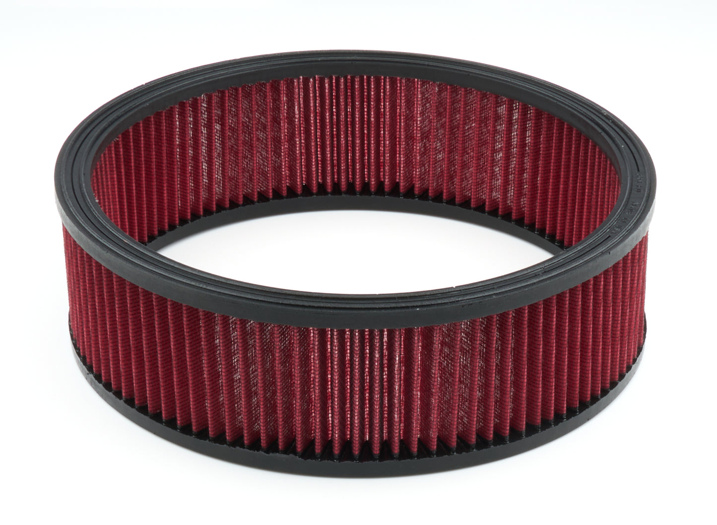 GREEN FILTER 14in x 4in Round Air Filter Red Air and Fuel Air Cleaners, Filters, Intakes and Components main image