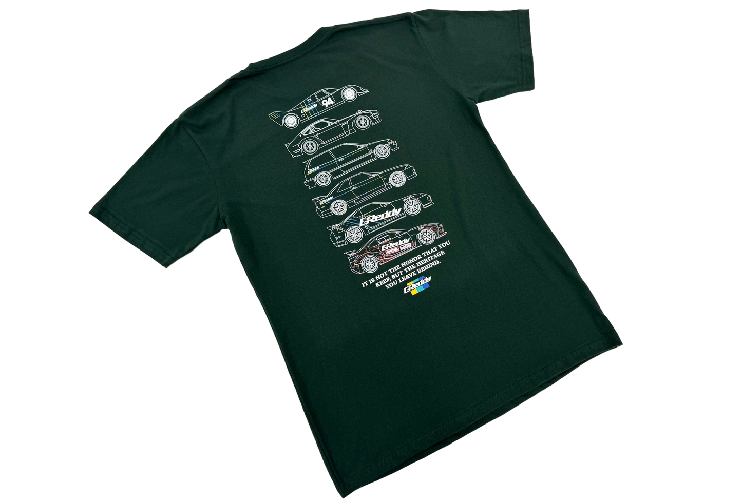 GReddy Heritage 4.0 Tee - Sports Green