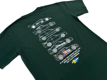 GReddy Heritage 4.0 Tee - Sports Green
