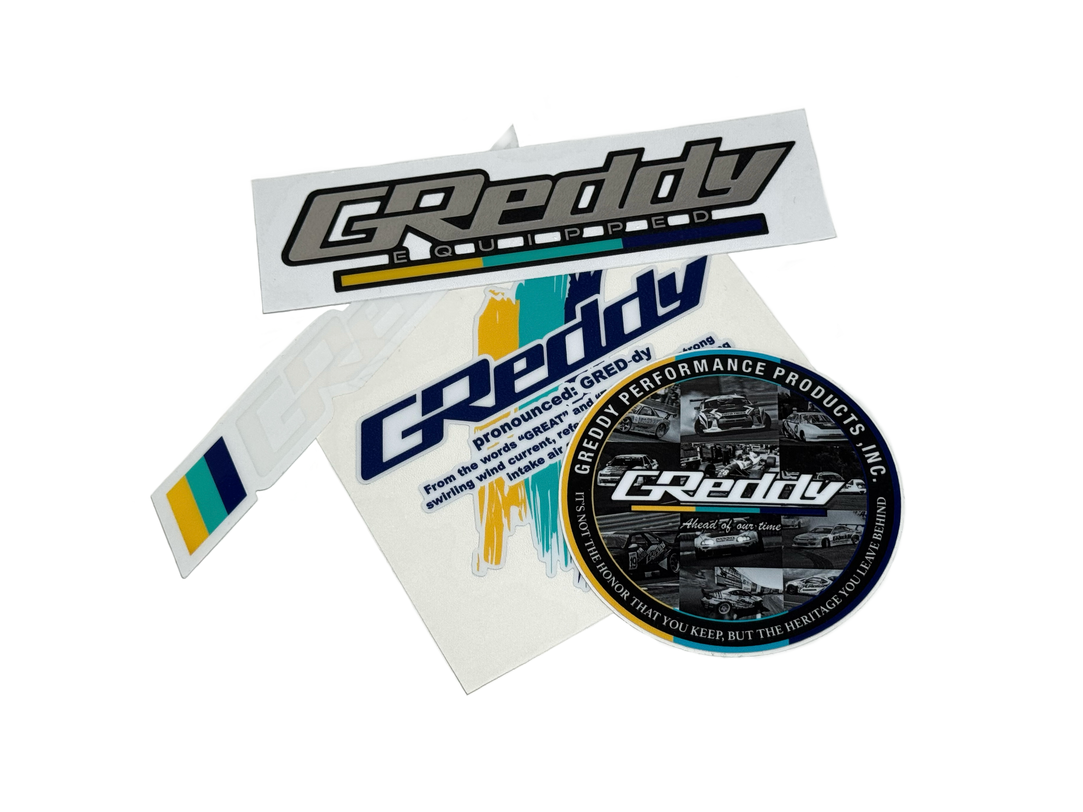 shopgreddy GReddy 2026 Sticker Pack (4) – FR SPORT