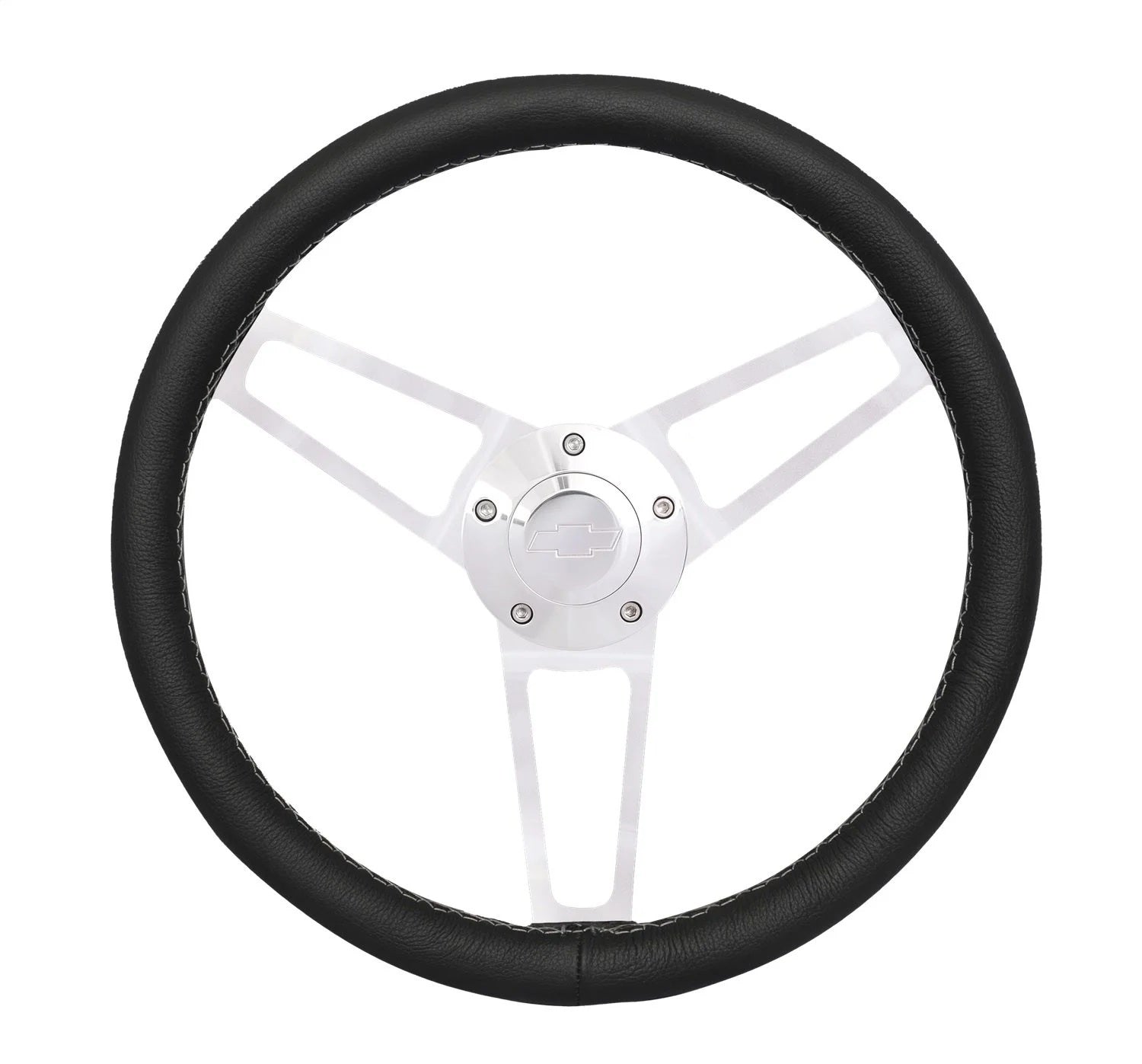 GRANT Billet Classic Series Black Wheel Chevy Logo Steering and Components Steering Wheels and Components main image