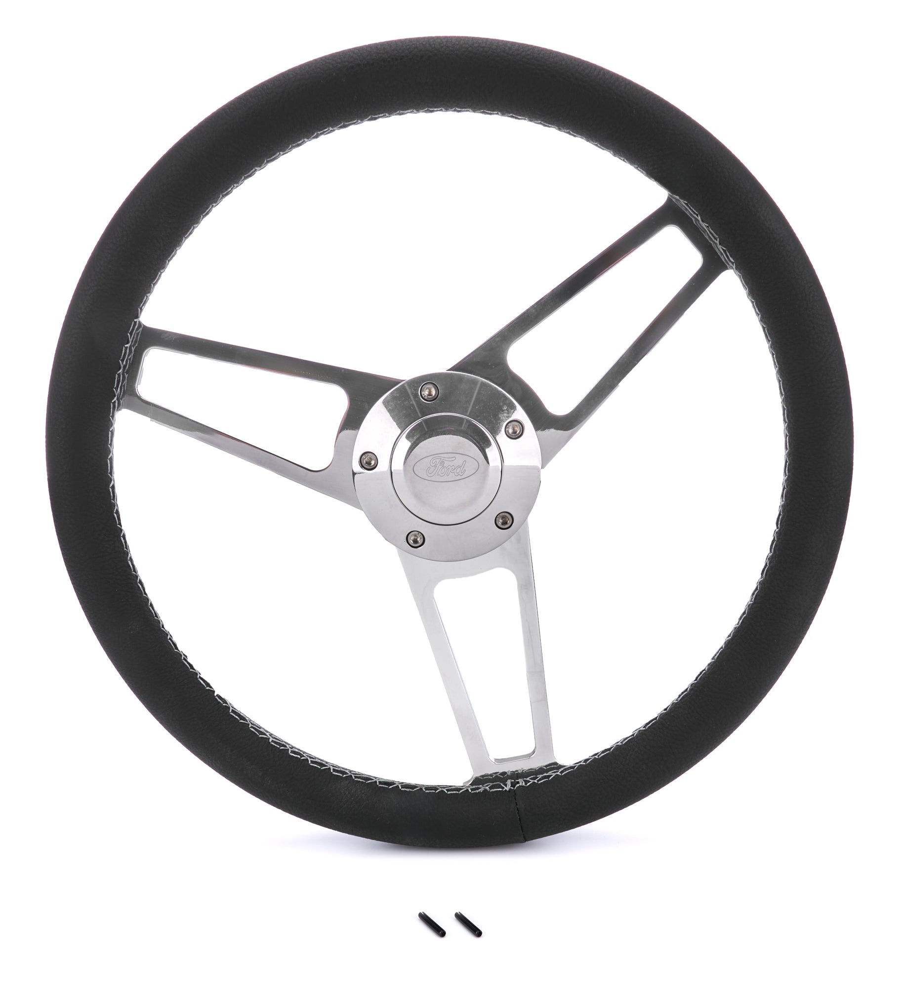 GRANT Billet Classic Series Black Wheel Ford Logo Steering and Components Steering Wheels and Components main image