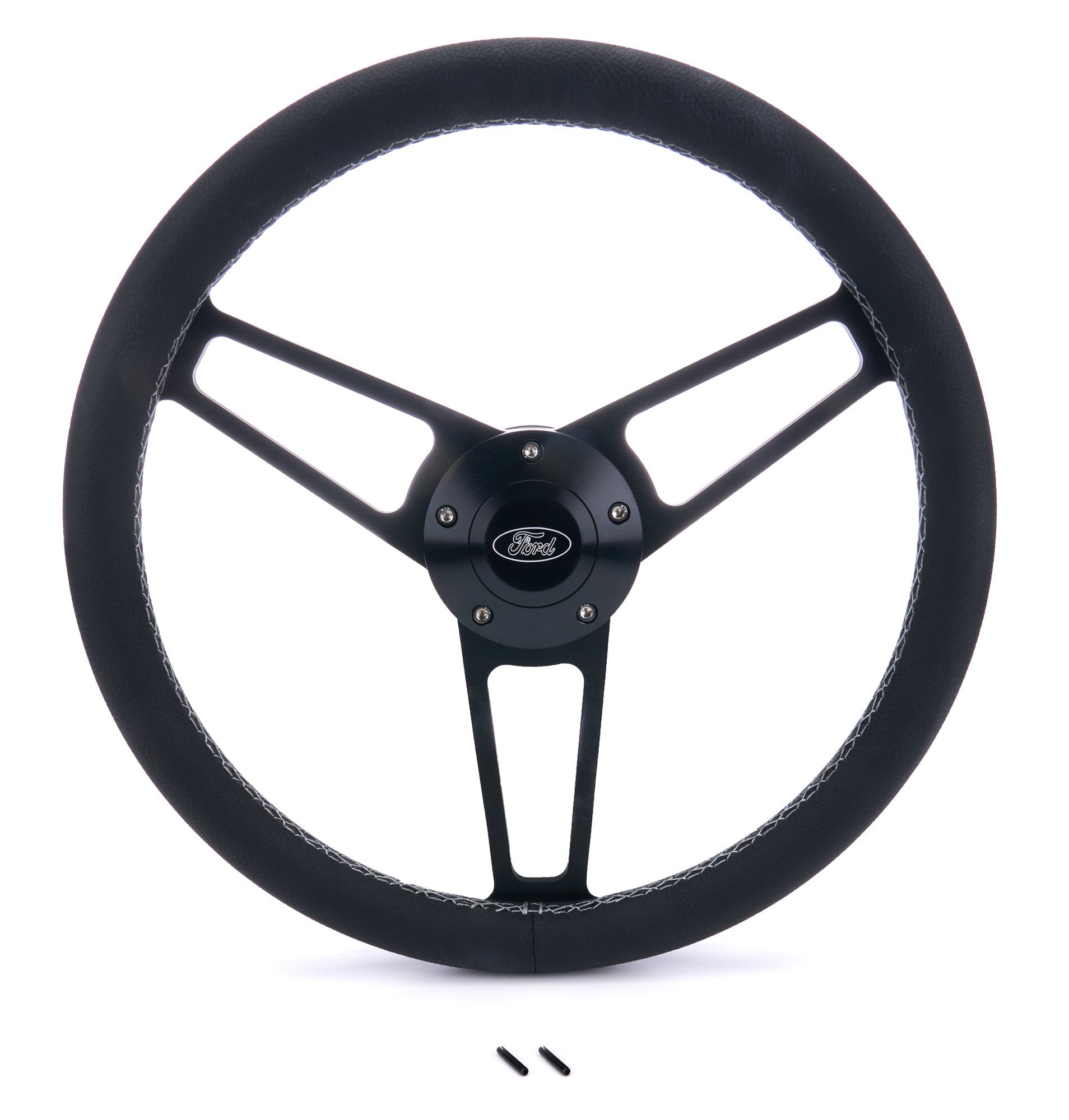 GRANT Billet Classic Series Black Wheel Ford Logo Steering and Components Steering Wheels and Components main image
