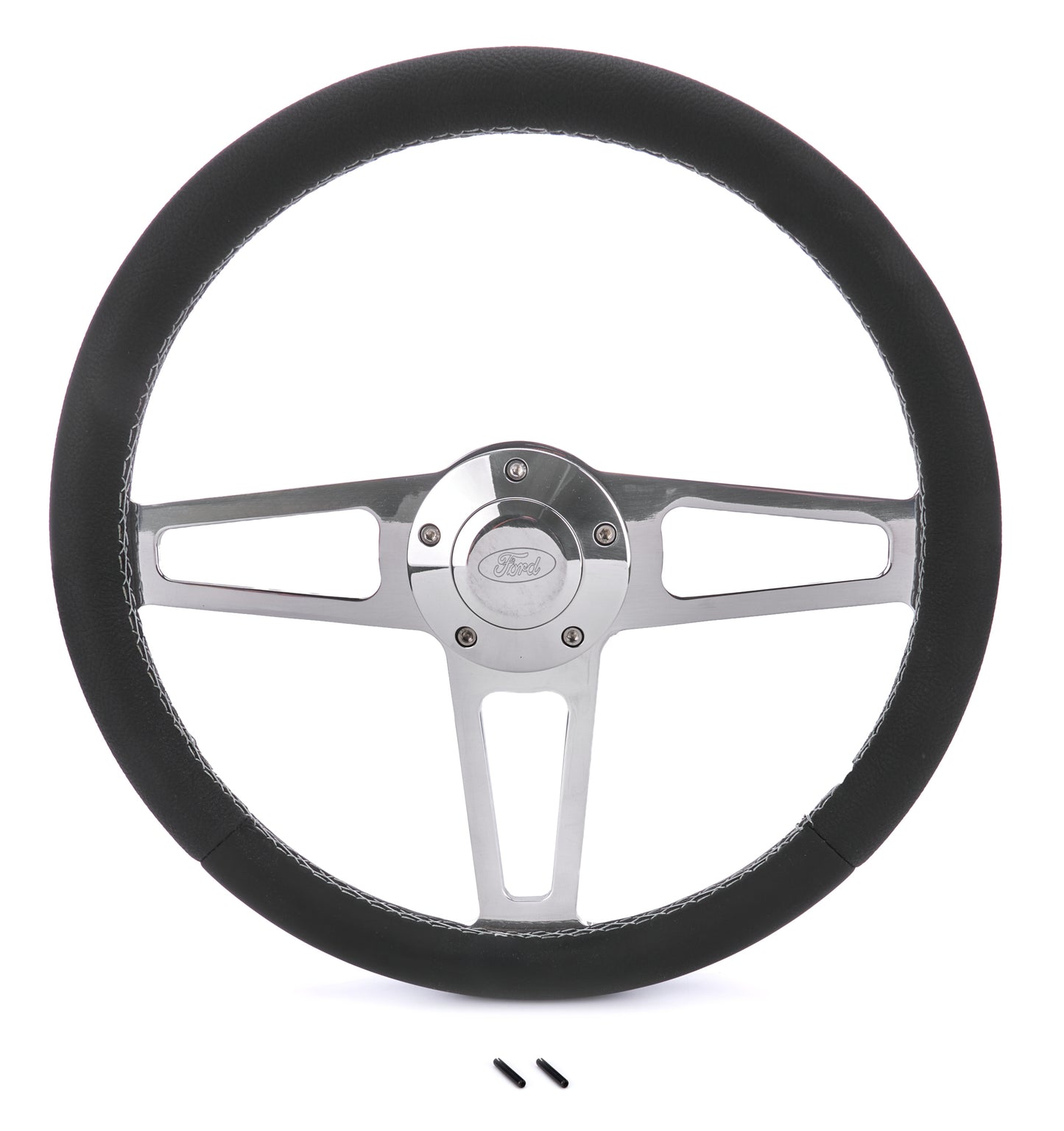 GRANT Billet Classic Series Black Wheel Ford Logo Steering and Components Steering Wheels and Components main image