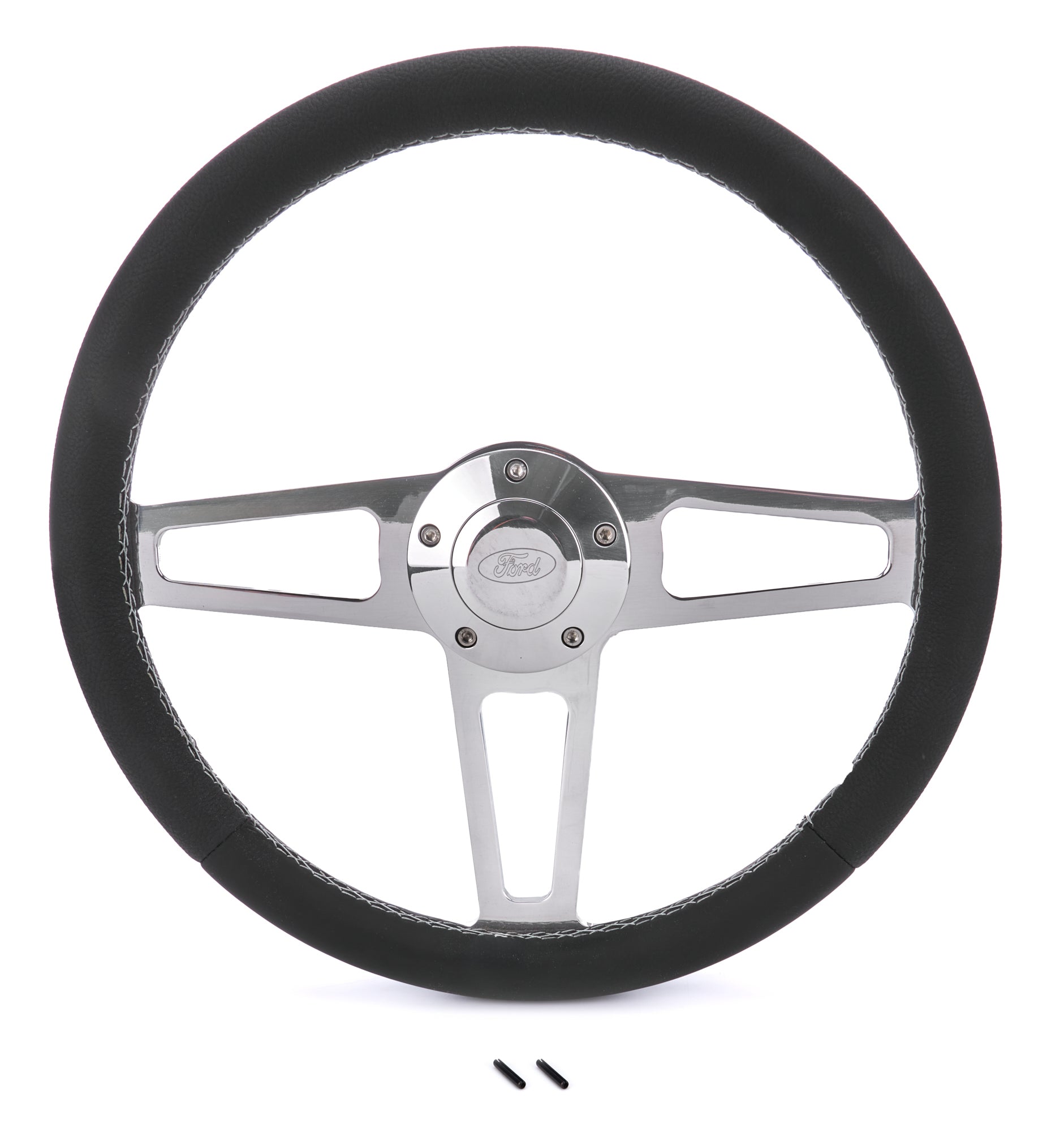 GRANT Billet Classic Series Black Wheel Ford Logo Steering and Components Steering Wheels and Components main image