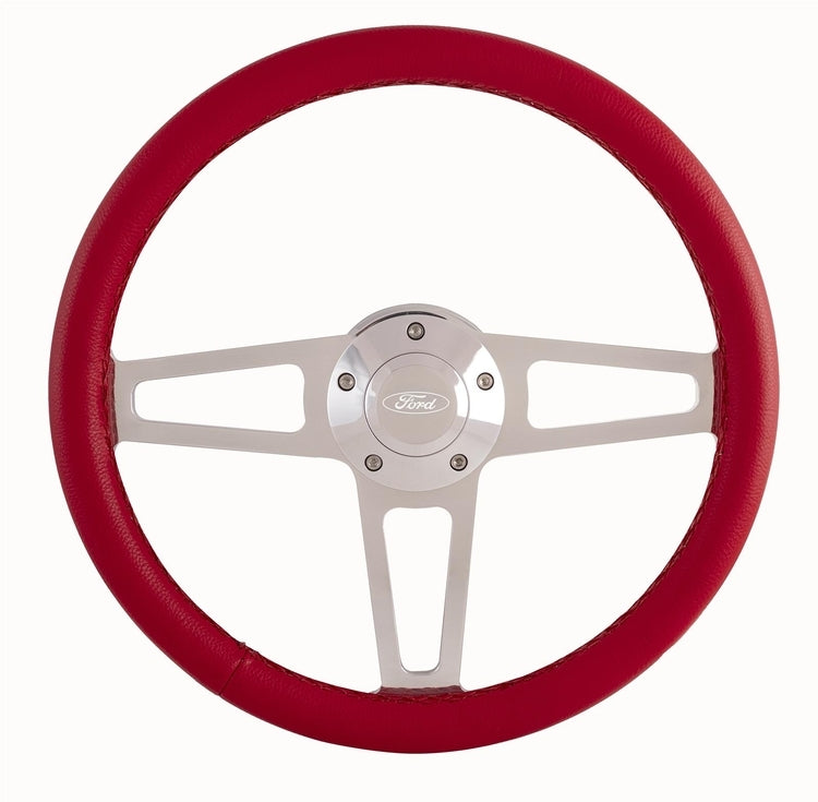 GRANT Billet T Series Red Wrap ped Steering Wheel Steering and Components Steering Wheels and Components main image