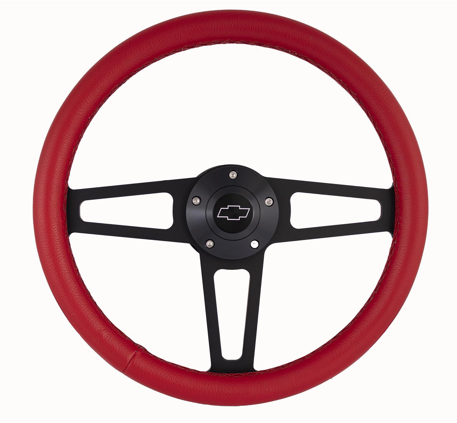 GRANT Billet T Series Red Wrap ped Steering Wheel Steering and Components Steering Wheels and Components main image