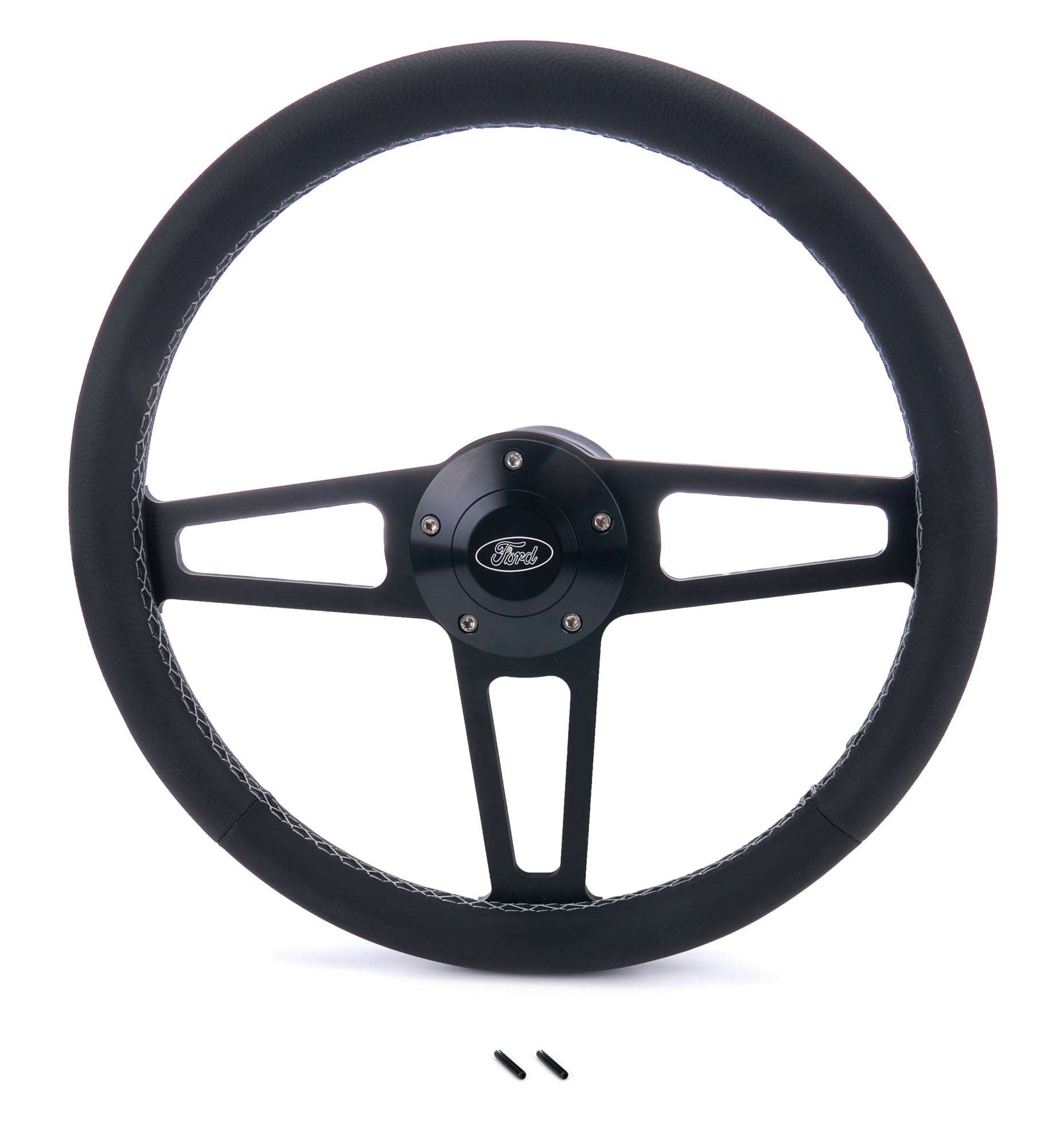 GRANT Billet Classic Series Black Wheel Ford Logo Steering and Components Steering Wheels and Components main image
