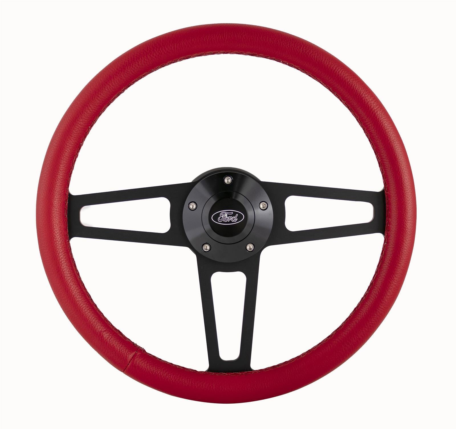 GRANT Billet T Series Red Wrap ped Steering Wheel Steering and Components Steering Wheels and Components main image