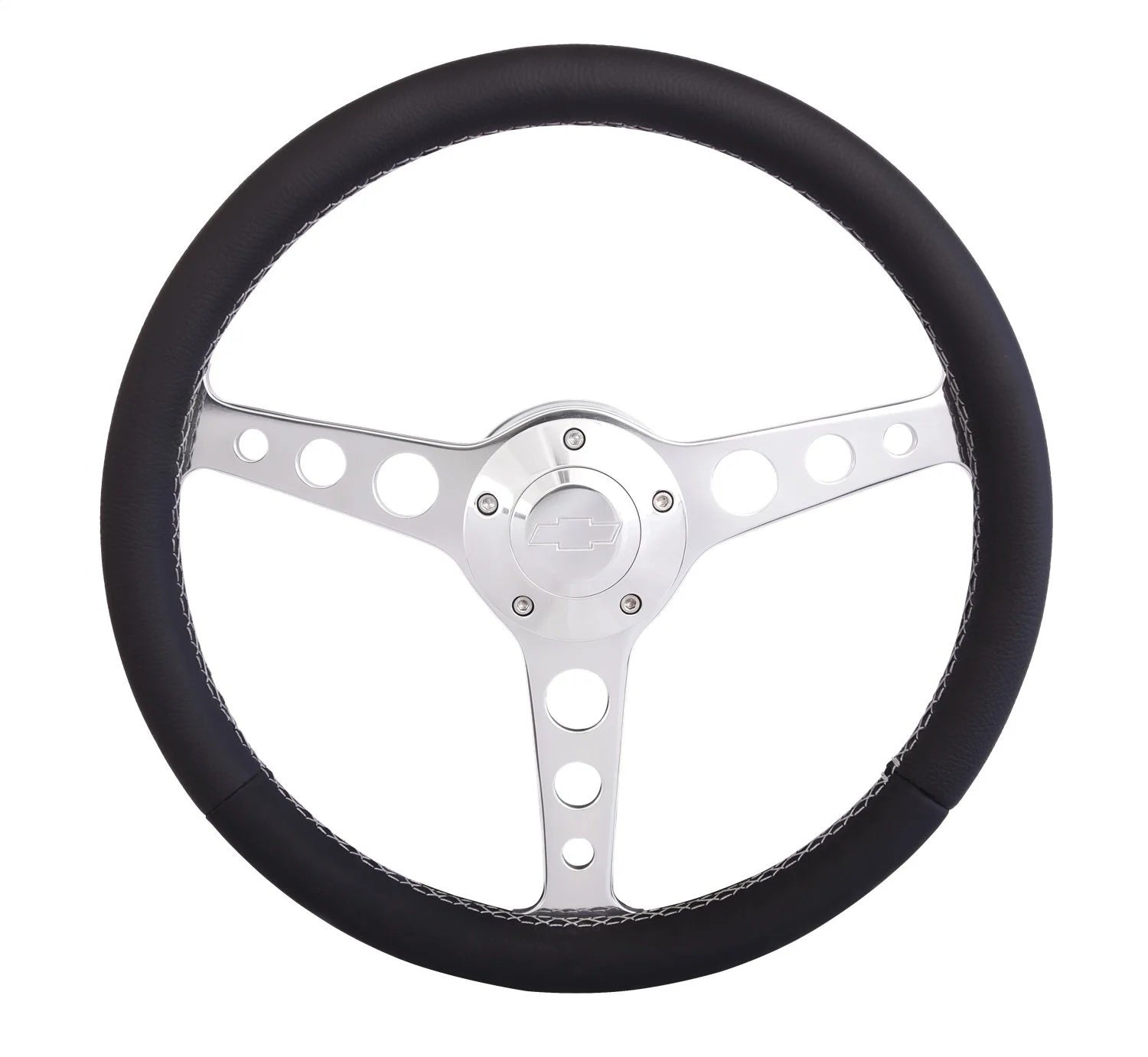 GRANT Billet Classic Series Black Wheel Chevy Logo Steering and Components Steering Wheels and Components main image