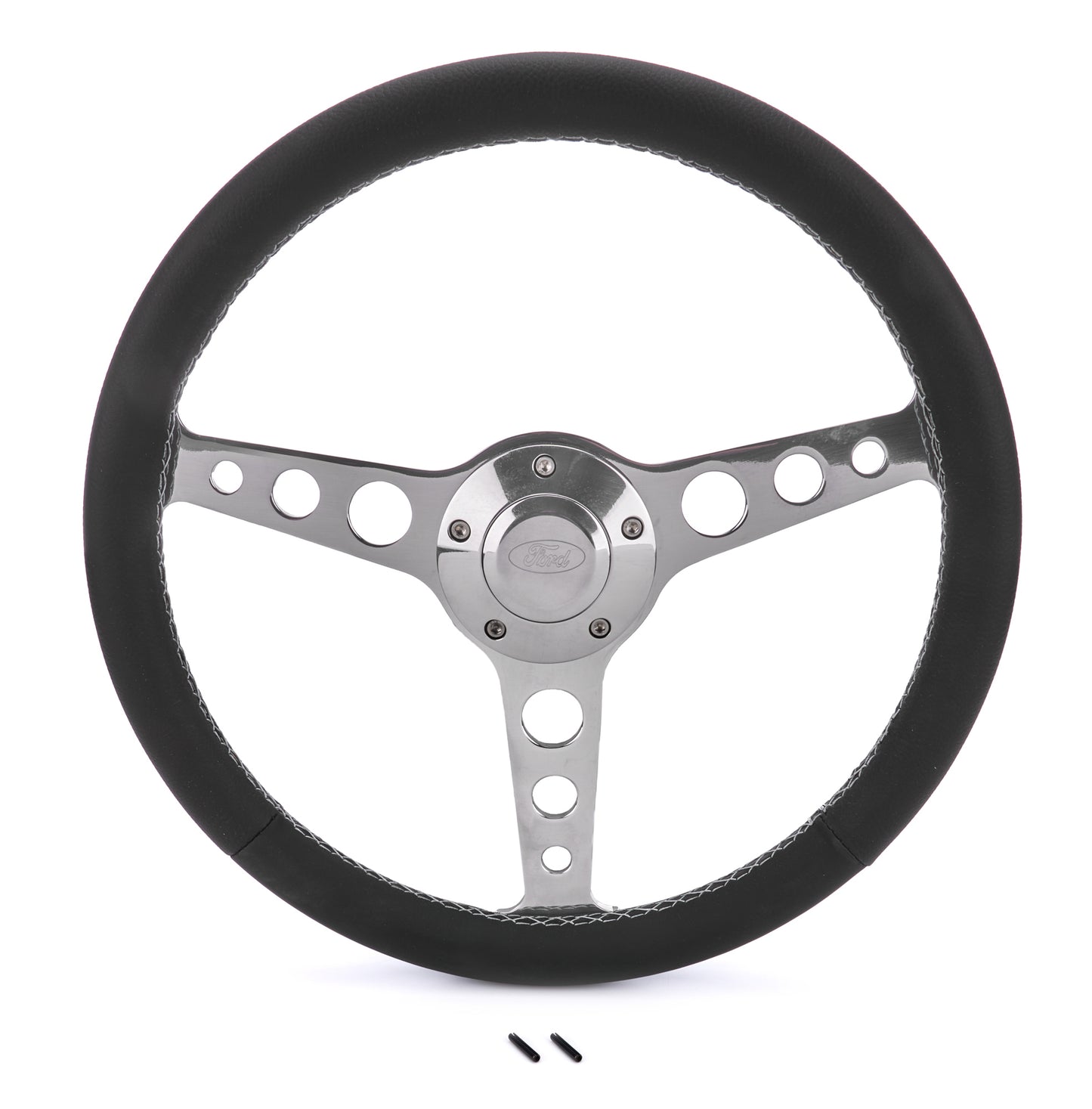 GRANT Billet Classic Series Black Wheel Ford Logo Steering and Components Steering Wheels and Components main image