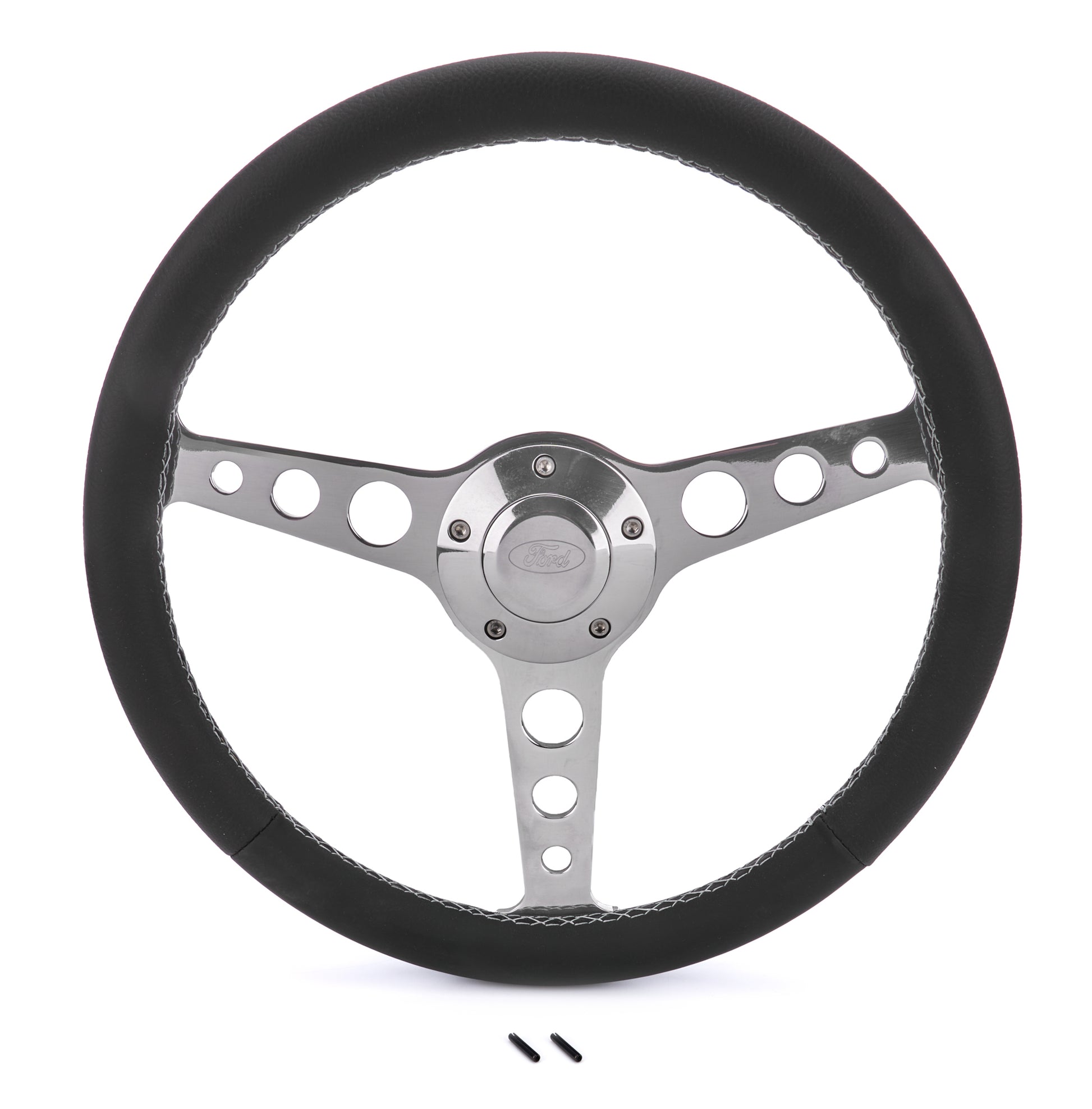 GRANT Billet Classic Series Black Wheel Ford Logo Steering and Components Steering Wheels and Components main image