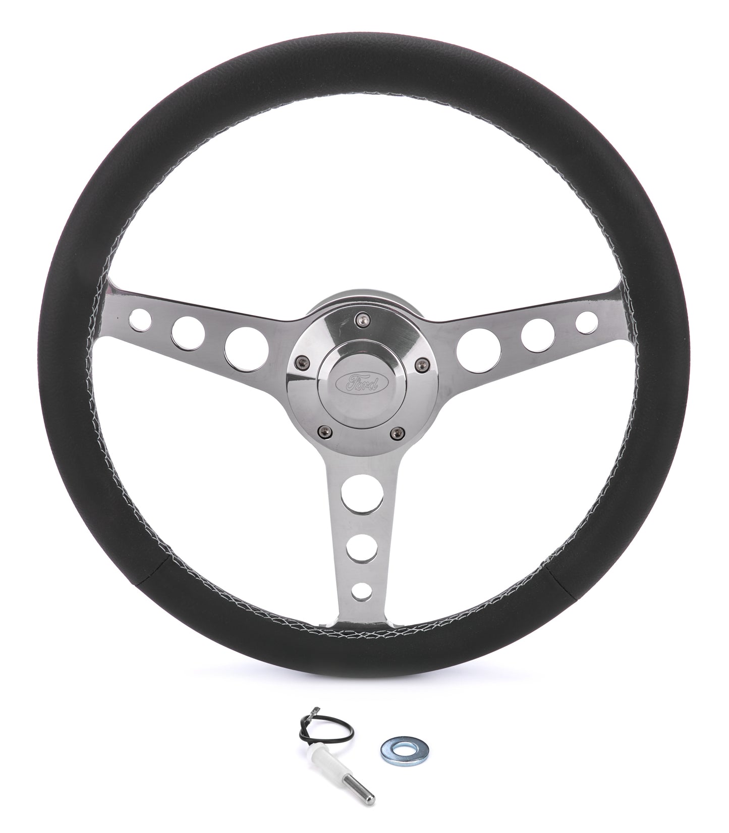 GRANT Billet Classic Series Black Wheel Chevy Logo Steering and Components Steering Wheels and Components main image