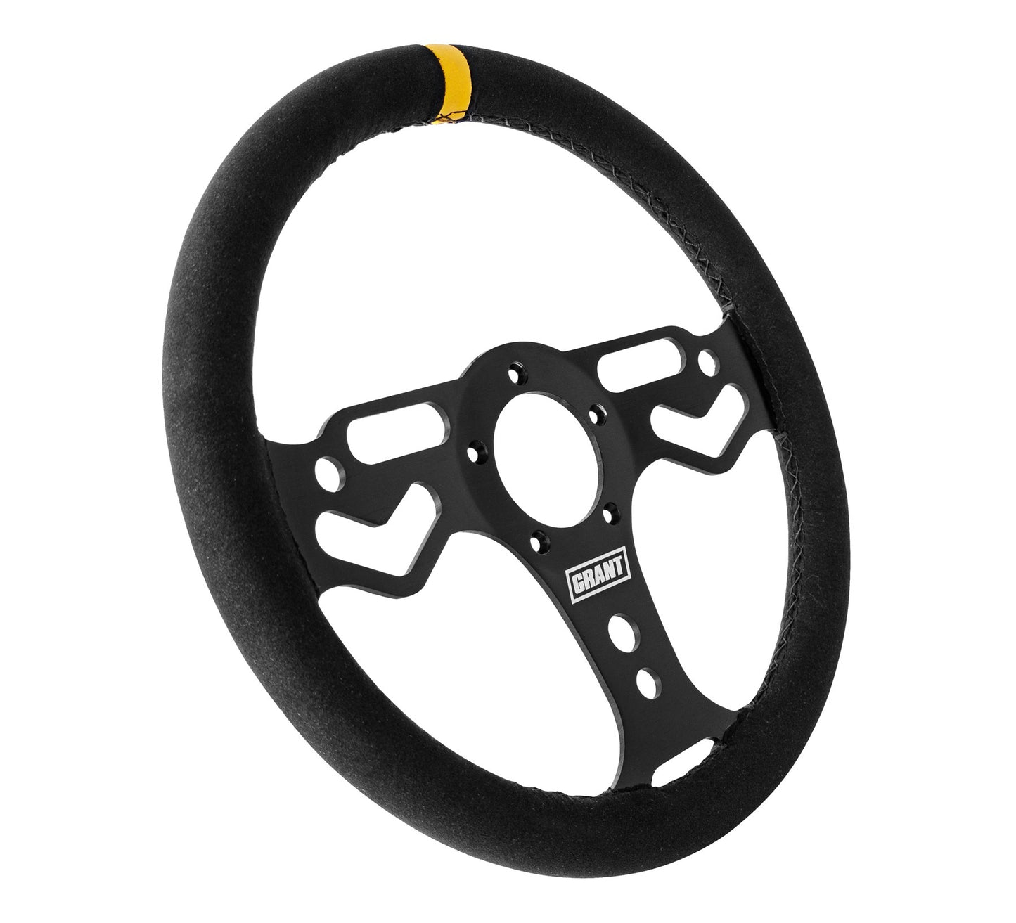 GRANT 13in Pro Stock Wheel 3 Spoke Steering and Components Steering Wheels and Components main image