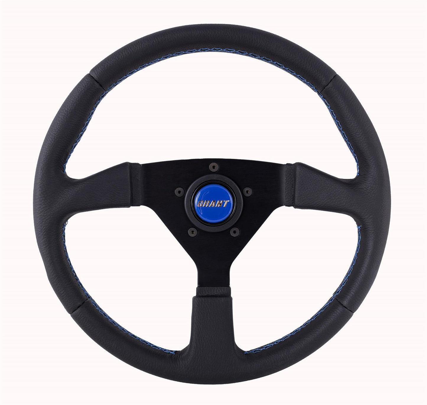 GRANT Steering Wheel 13.75in Wrapped w/Blue Steering and Components Steering Wheels and Components main image