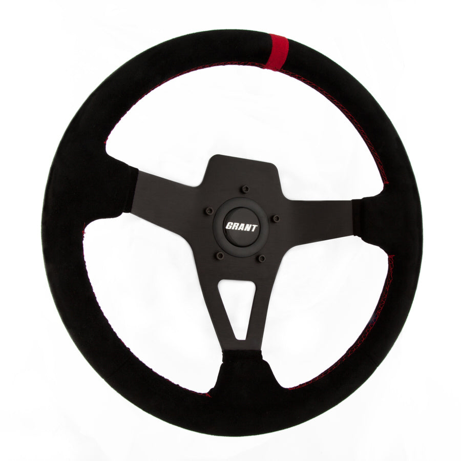 Grant Suede Series Steering Wheel Black Suede Steering Wheels and Components Steering Wheels and Components main image