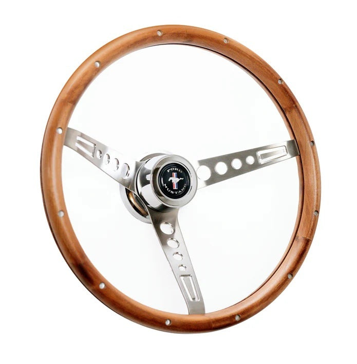 GRANT Mustang Steering Wheel w/Mustang Center Cap Steering and Components Steering Wheels and Components main image