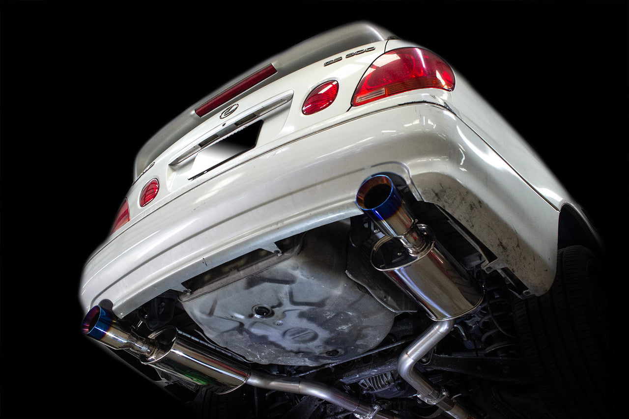 ISR Performance- 98-05 Lexus GS300 MBSE Dual Exhaust (Blue Tip)