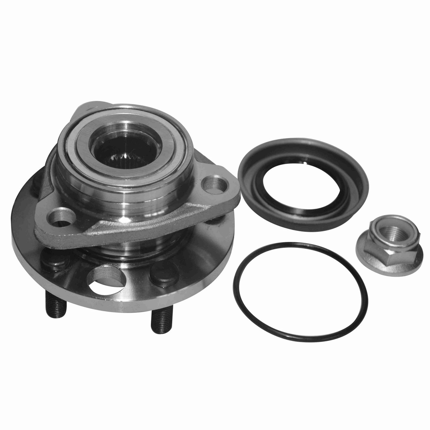 GSP Wheel Bearing and Hub Assembly Repair Kit 104017HD image 7