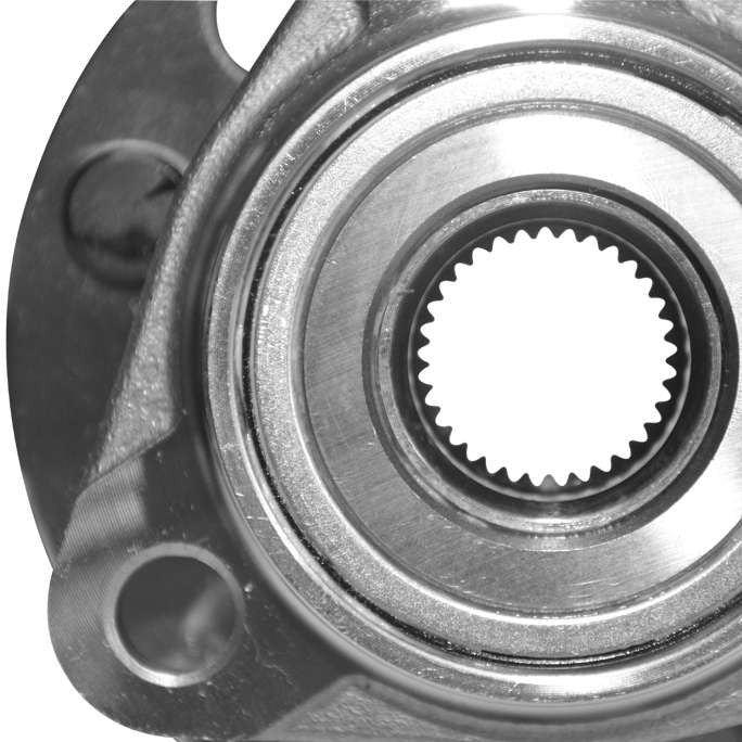 GSP Wheel Bearing and Hub Assembly Repair Kit 104017HD image 3