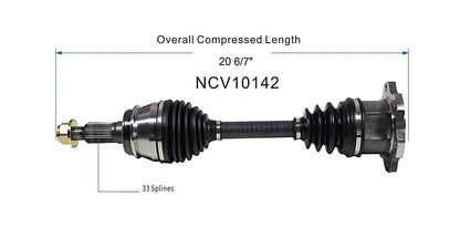 GSP CV Axle Assembly NCV10142 image 6
