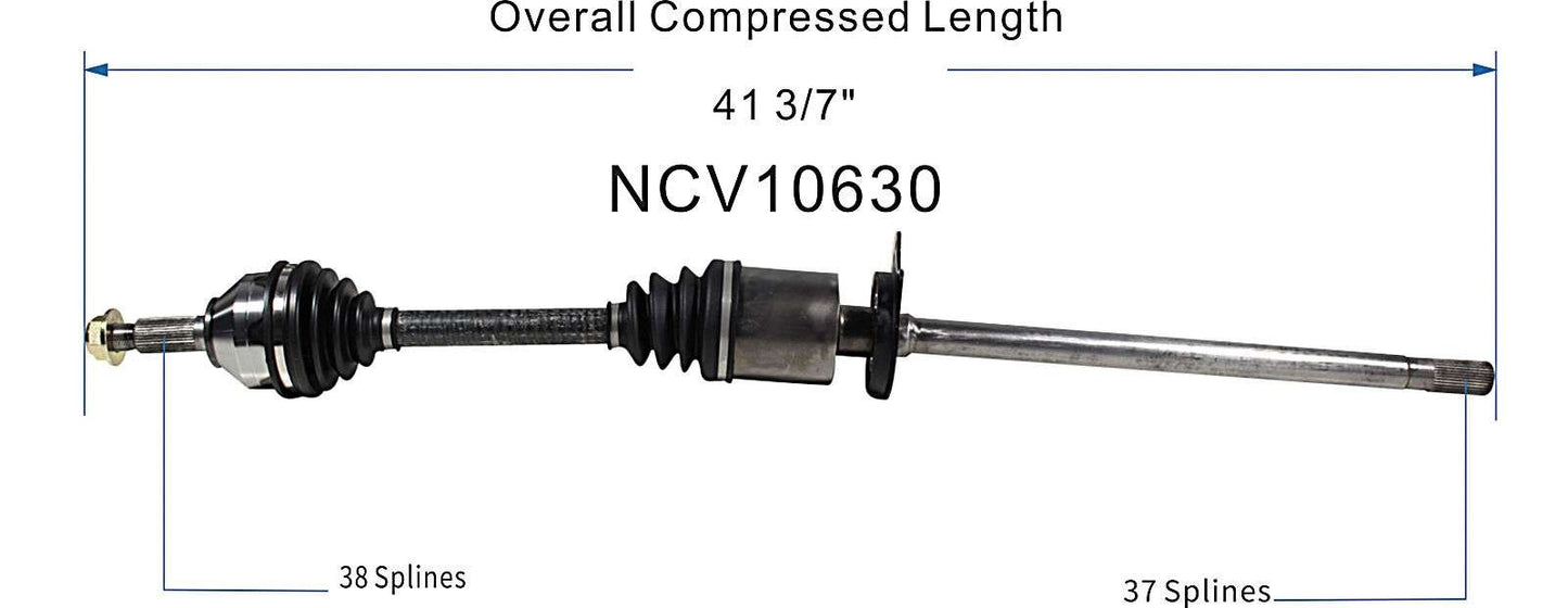 GSP CV Axle Assembly NCV10630