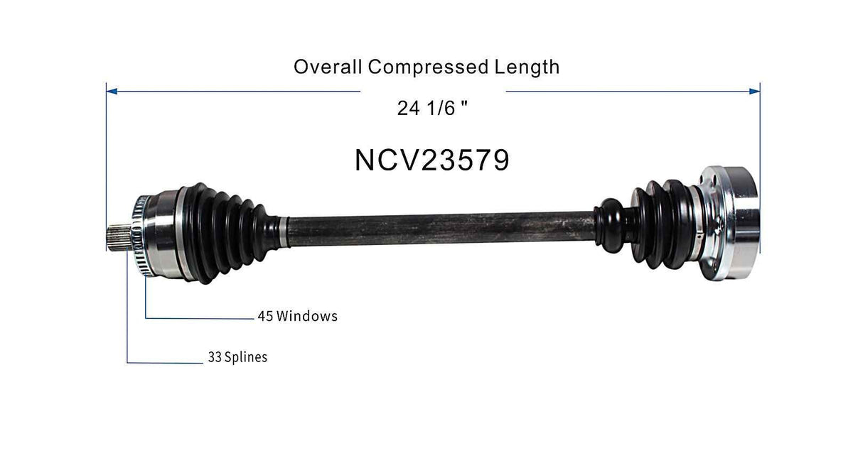 GSP CV Axle Assembly NCV23579 image 6