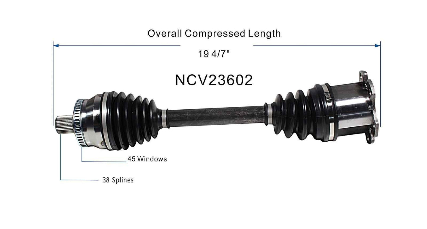 GSP CV Axle Assembly NCV23602