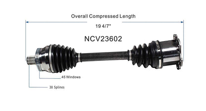 GSP CV Axle Assembly NCV23602