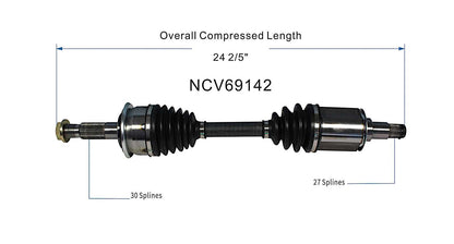 GSP CV Axle Assembly NCV69142 image 6