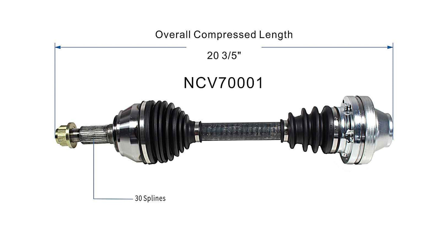 GSP CV Axle Assembly NCV70001 image 6