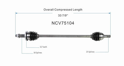 GSP CV Axle Assembly NCV75104