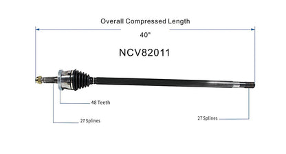 GSP CV Axle Assembly NCV82011 image 6