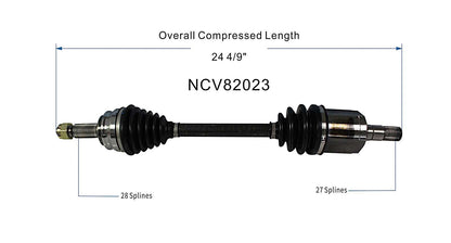 GSP CV Axle Assembly NCV82023