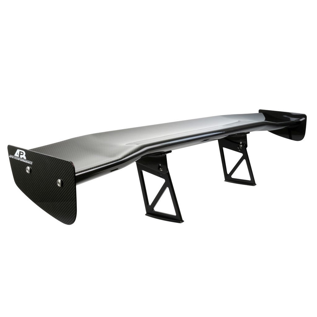 APR Tesla Model S Plaid GTC500 71" Carbon Fiber Adjustable Wing 2021 - Up