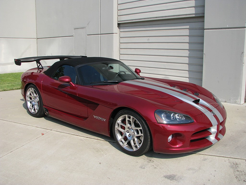 APR Dodge Viper Convertible GTC500 Carbon Fiber Adjustable Wing 2003 - 2010