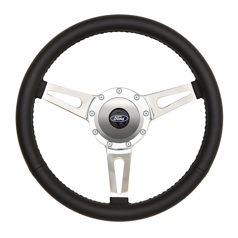 GT Performance GT9 Retro Cobra Style Steering Wheel Black Steering Wheels and Components Steering Wheels and Components main image