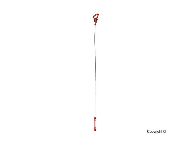 Genuine Parts Company Engine Oil Dipstick