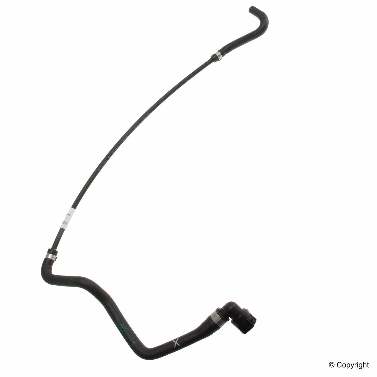 Genuine Parts Company Engine Coolant Recovery Tank Hose