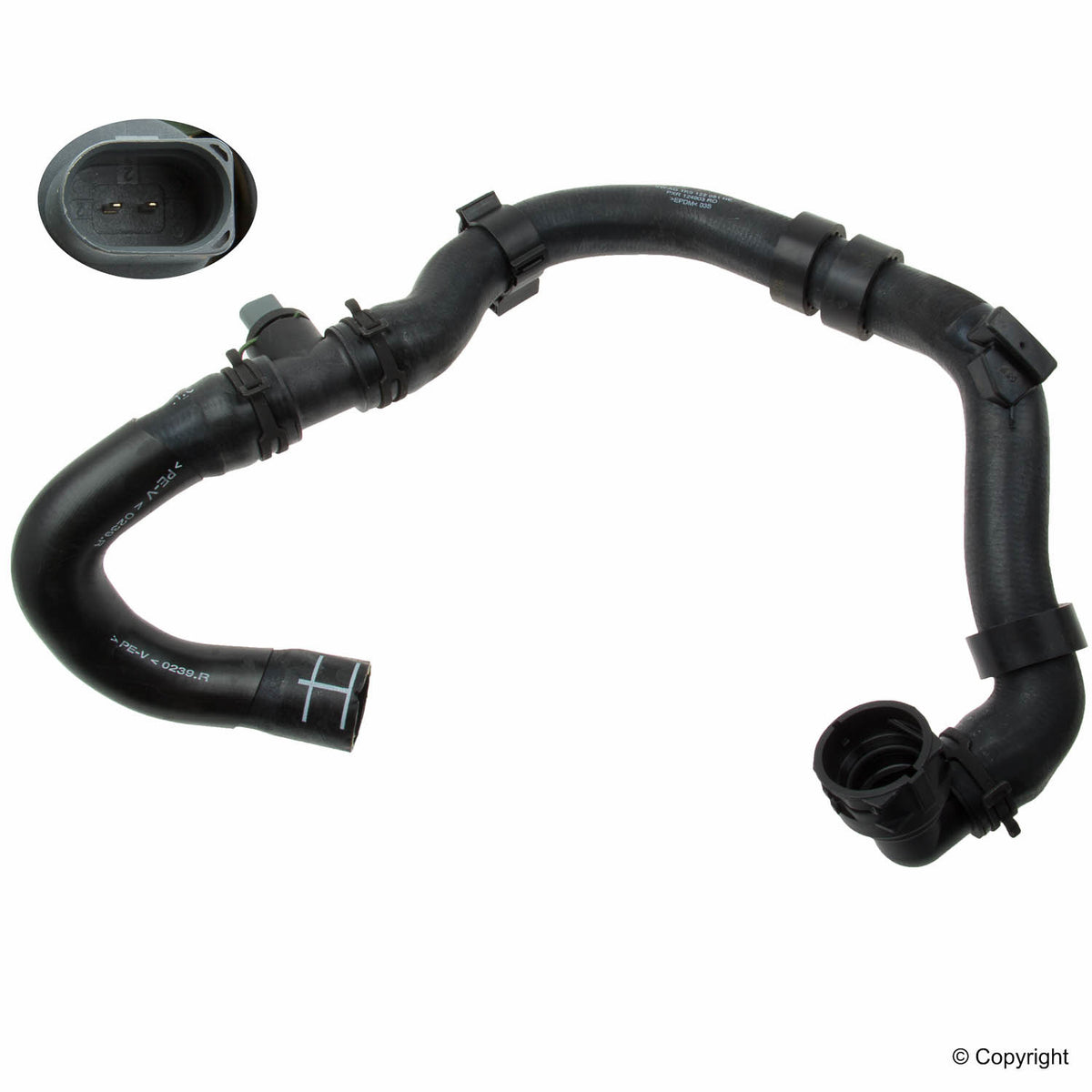 Genuine Parts Company Radiator Coolant Hose