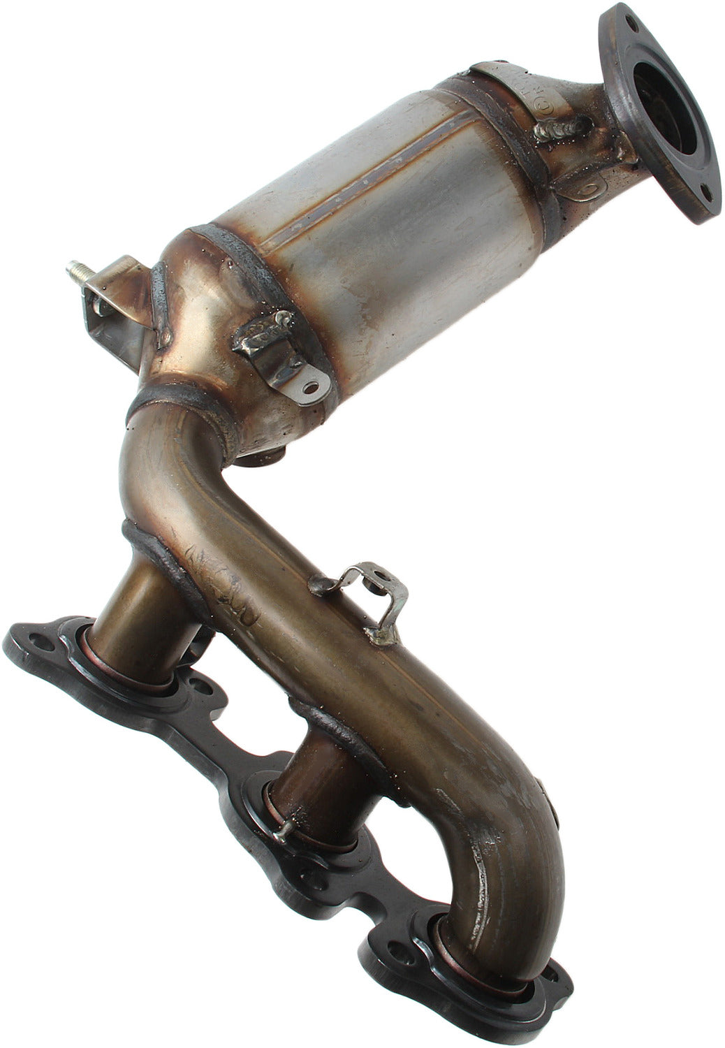Genuine Parts Company Exhaust Manifold with Integrated Catalytic Converter