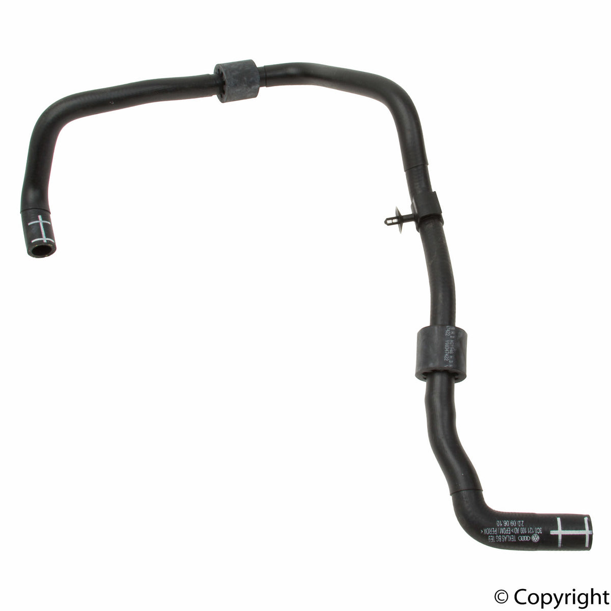 Genuine Parts Company Engine Coolant Recovery Tank Hose