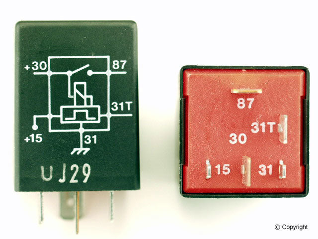 Genuine Parts Company Engine Cooling Fan Motor Relay