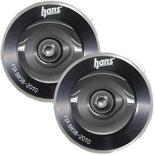 HANS Helmet Anchors PRO Post SAH Black SFI FIA Safety Equipment Helmets and Accessories main image