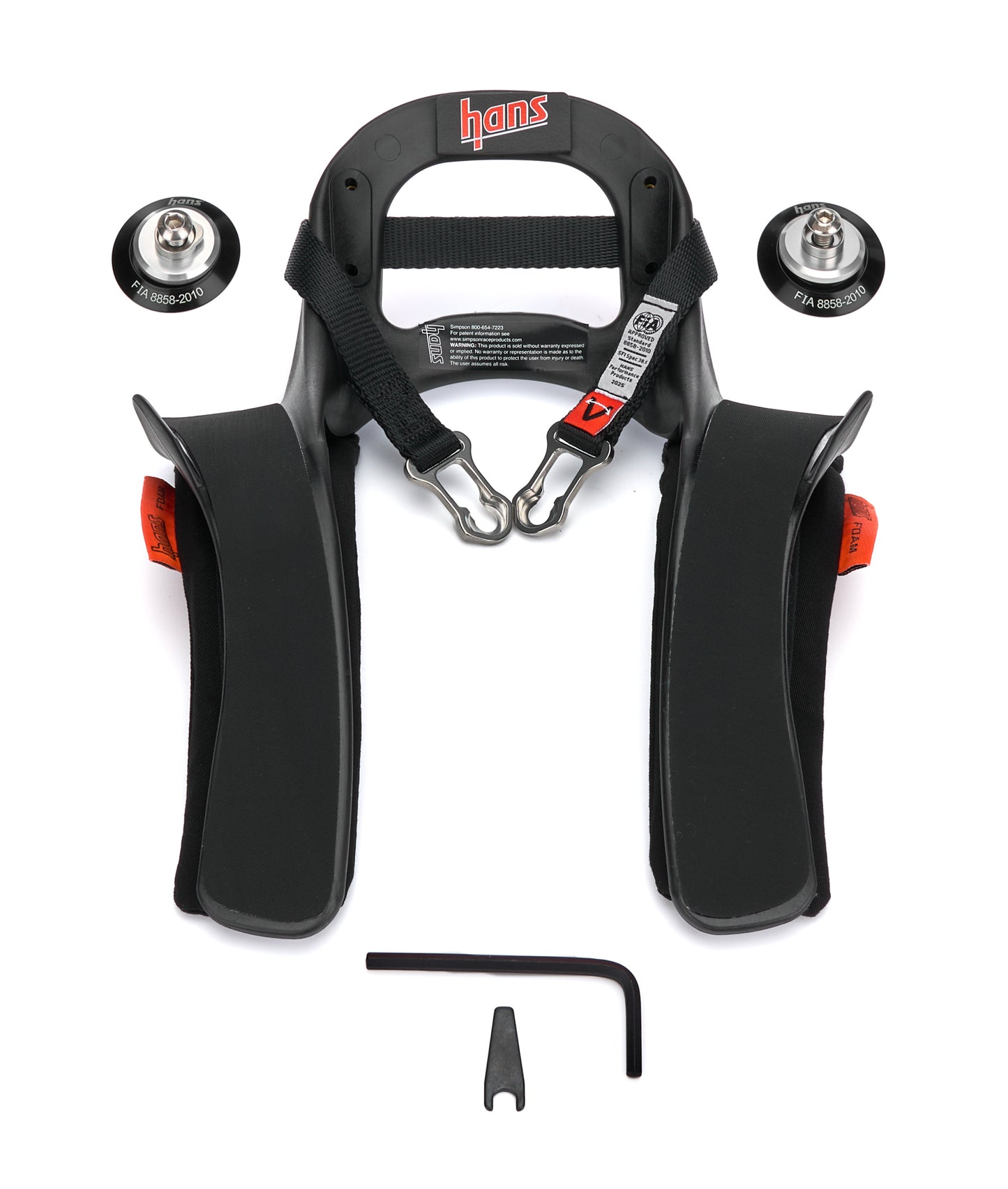 HANS Hans III 20deg Youth PA SFI 38.1 Safety Equipment Safety Restraints main image
