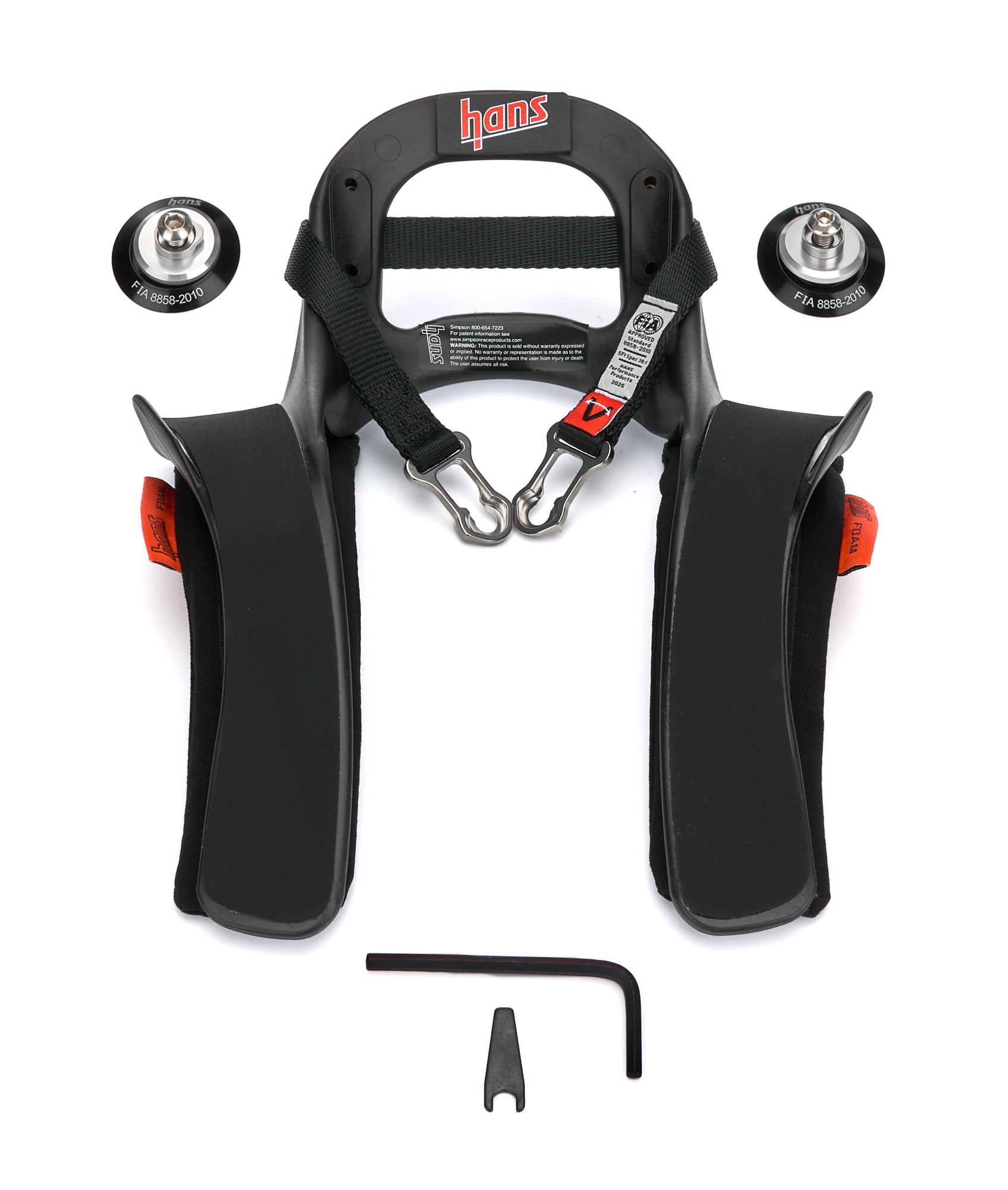 HANS Hans III 20deg Youth PA SFI 38.1 Safety Equipment Safety Restraints main image