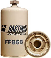Hastings Fuel/Water Separator Spin-on with Drain FF868