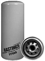 Hastings Fuel Filter  top view frsport FF986