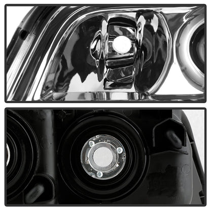 SPYDER Xtune Acura Mdx 2004-2006 Crystal Headlights Chrome HD-JH-AMDX04-AM-C 9026201